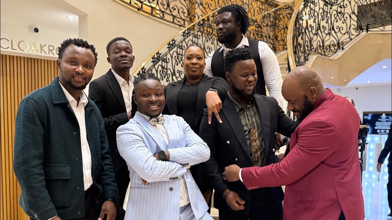 Conastone flew from London to Lagos to party with  Odogwu of Atlanta