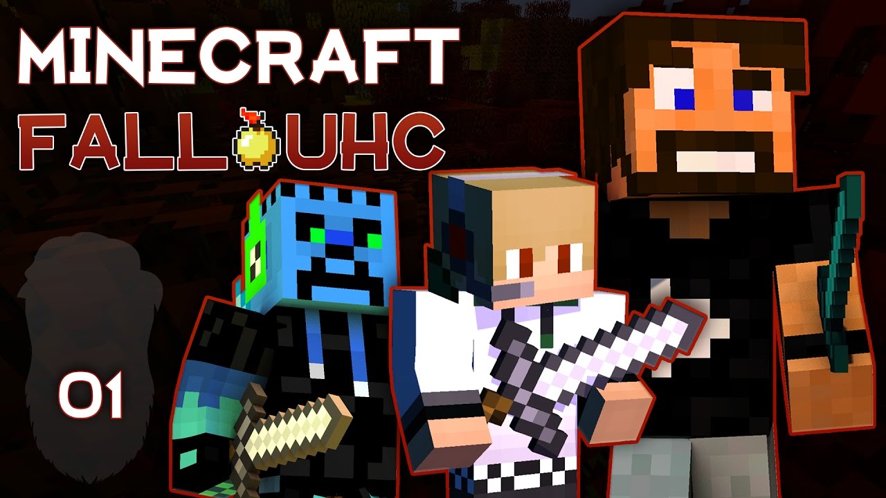 ROSA D'AUTUNNO - E01 - Minecraft Fall UHC [ITA] w/MatteoFire97 & Metano007