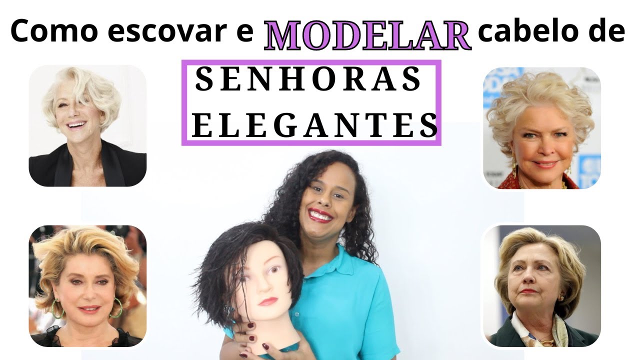COMO ESCOVAR CABELOS CURTOS, COM VOLUME NA RAIZ E EFEITO GLAMOUR... DE RICA!!!