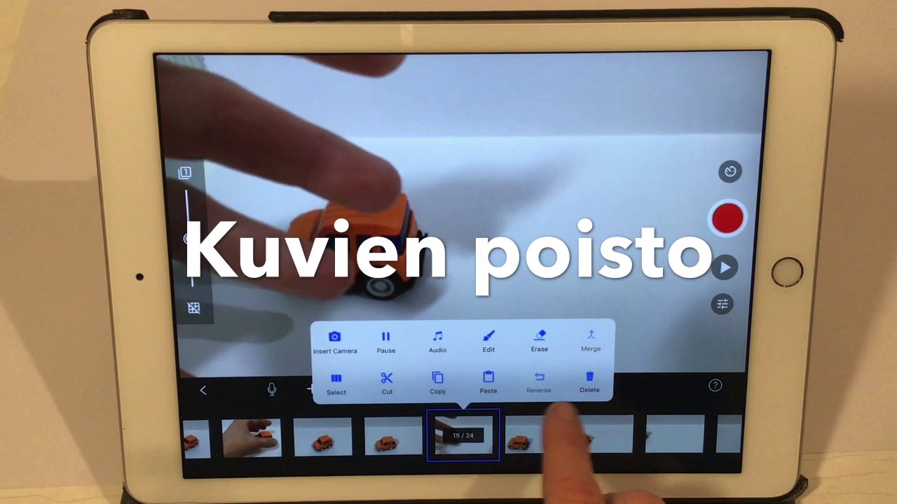 Animaation teko Stop Motion Studiolla