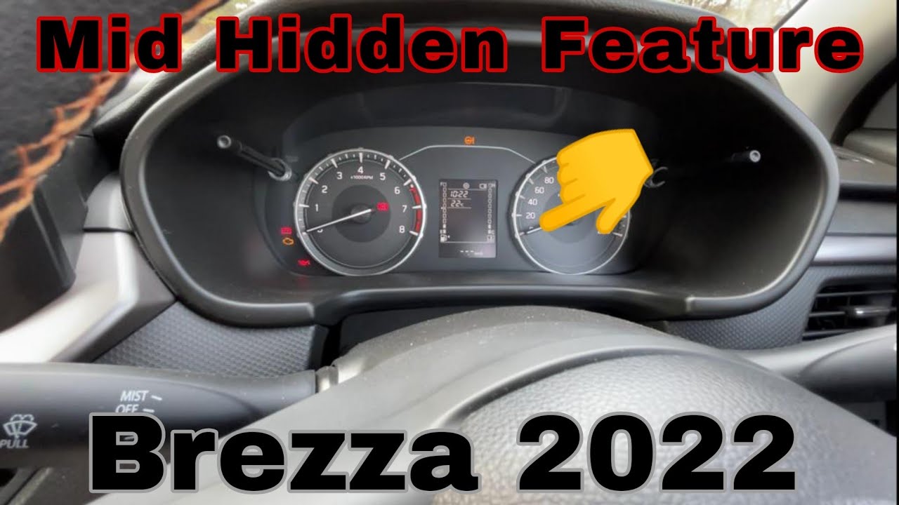 New Brezza 2022 के MID में इतने सारे  settings 😱 | CAR BROTHERS |