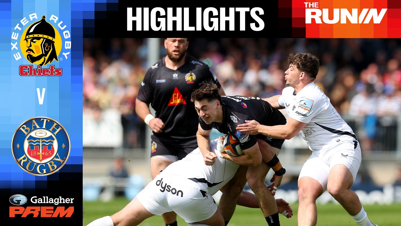 HIGHLIGHTS & REACTION: Exeter Chiefs v Bath Rugby | Gallagher PREM 25/26 | Round 15