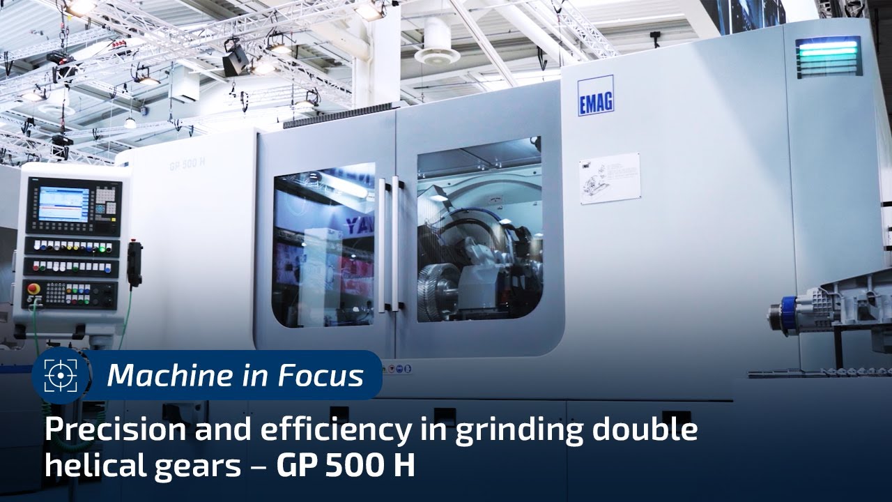 GP 500 H - Прецизионное профильное шлифование двухцилиндровых зубчатых колес