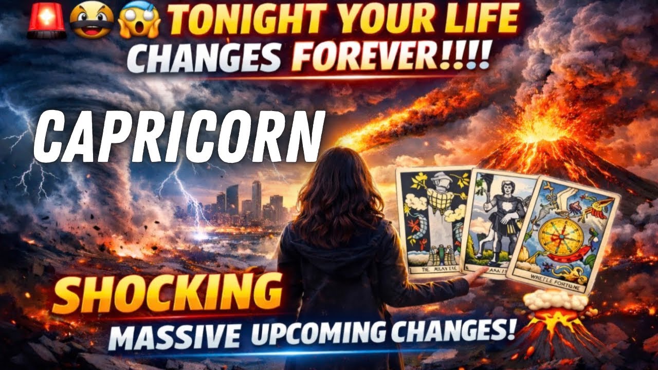 КОЗЕРОГ 🚨😱🌪️ СЕГОДНЯ ВЕЧЕРОМ ВАША ЖИЗНЬ ИЗМЕНИТСЯ НАВСЕГДА!!!! Грядут ШОКИРУЮЩИЕ МАСШТАБНЫЕ ИЗМЕН...