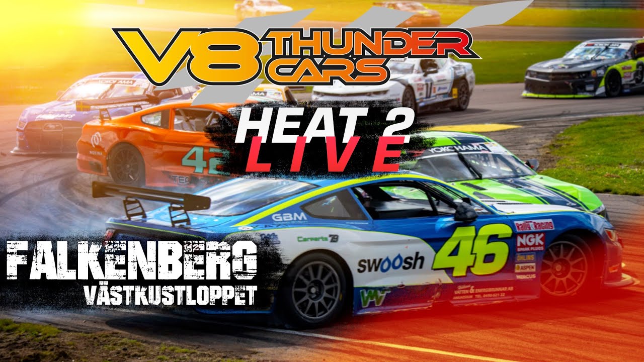 V8 THUNDER CARS | LIVE | FALKENBERG  | 12-13 JULI - RACE 2