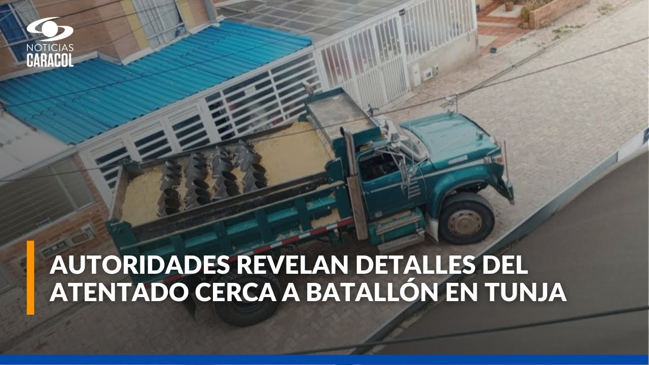 ¿Quién está detrás del atentado terrorista contra batallón en Tunja? Esto es lo que se sabe