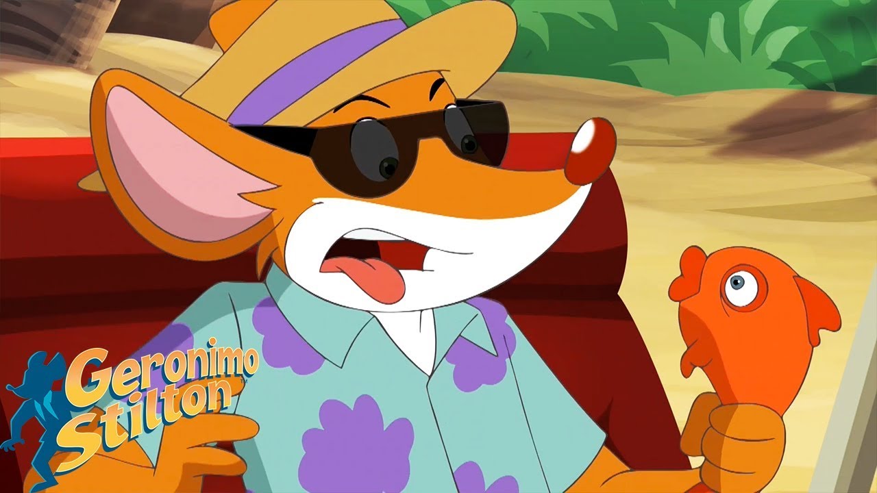 Geronimo Stilton | Una stratopica vacanza virtuale? No crazie | Raccolta | Cartoni per Bambini