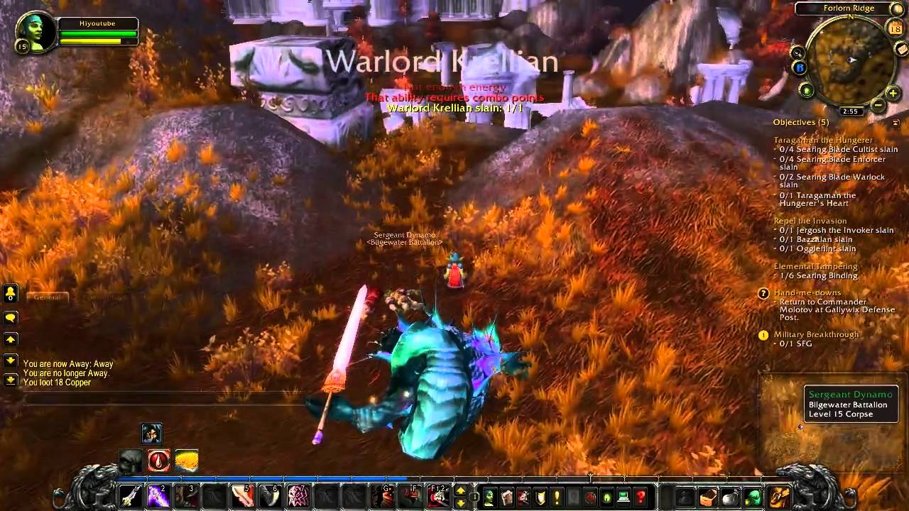 WoW Cataclysm Guide - Goblin levelling in Azshara - Part 3