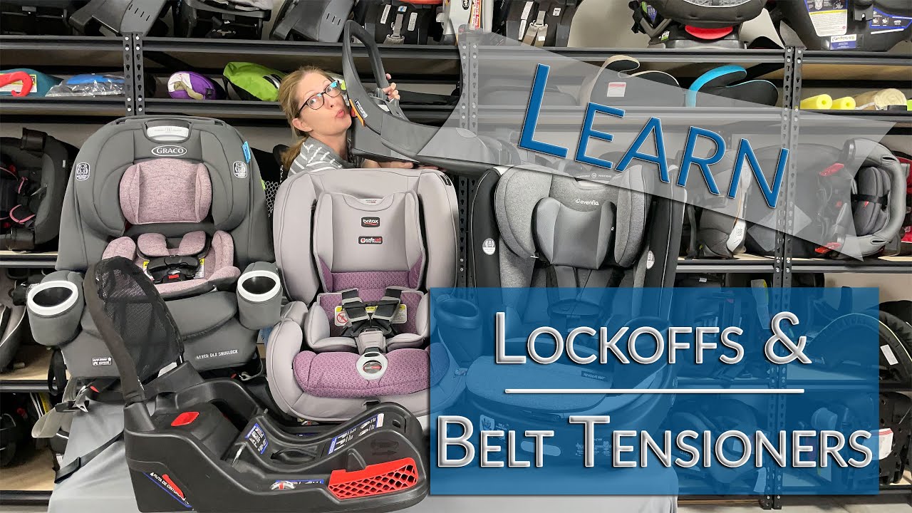 Understanding Carseat Lockoffs and Belt Tensioners to Install Carseats Securely