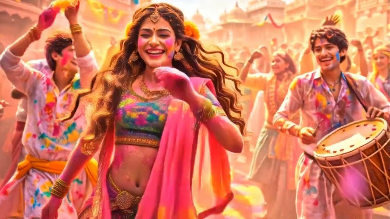 होलिया में उड़े रे गुलाल | राधा कृष्ण की होली | ब्रज होली गीत | Holi Song 2026 | SanatanVibes |