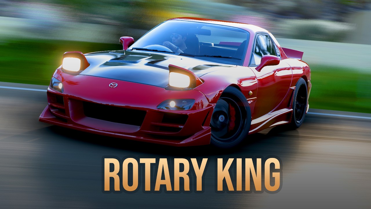 ROTARY SCREAM! 10,000 RPM Mazda RX-7 Build