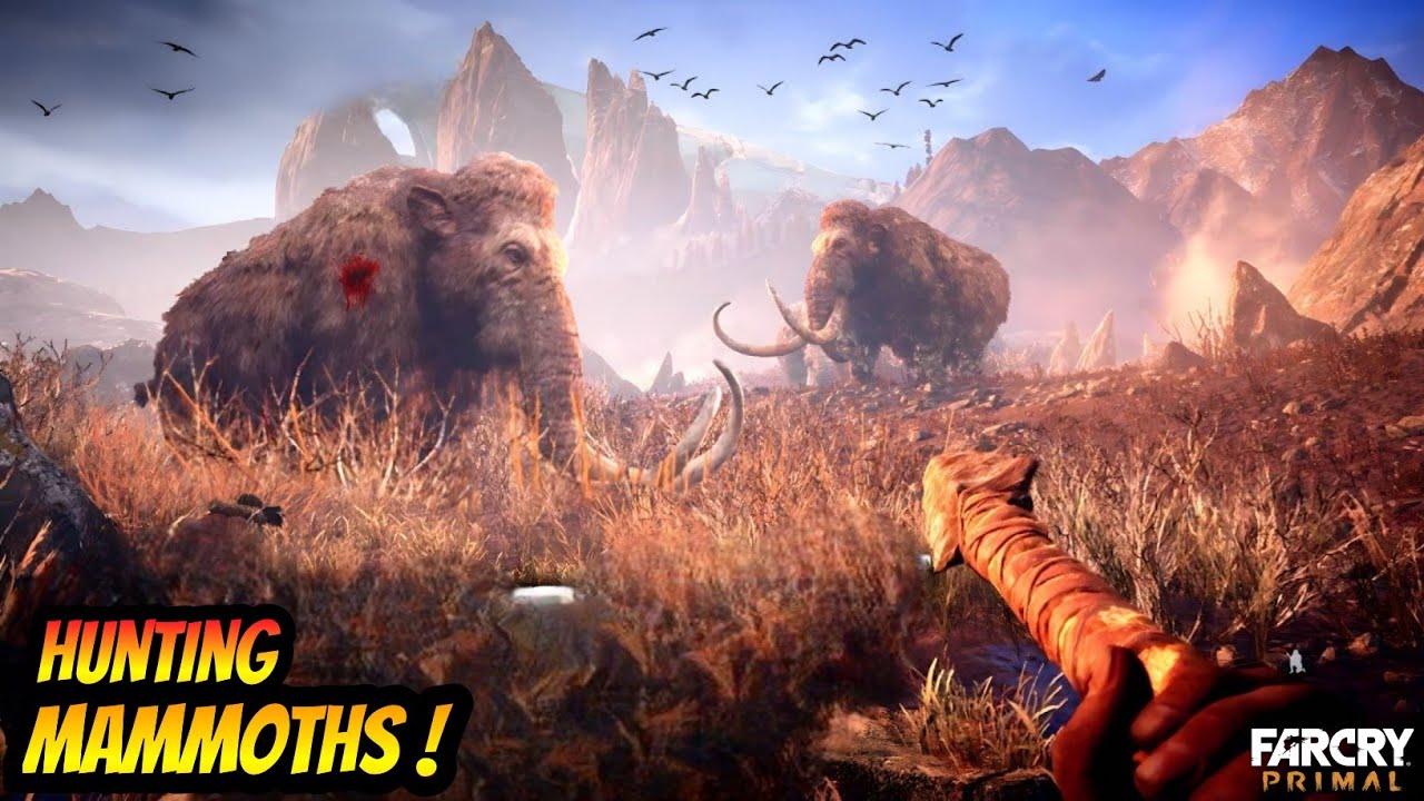 HUNTING MAMMOTHS In This DANGEROUS FOREST ! - Far Cry Primal Gameplay 