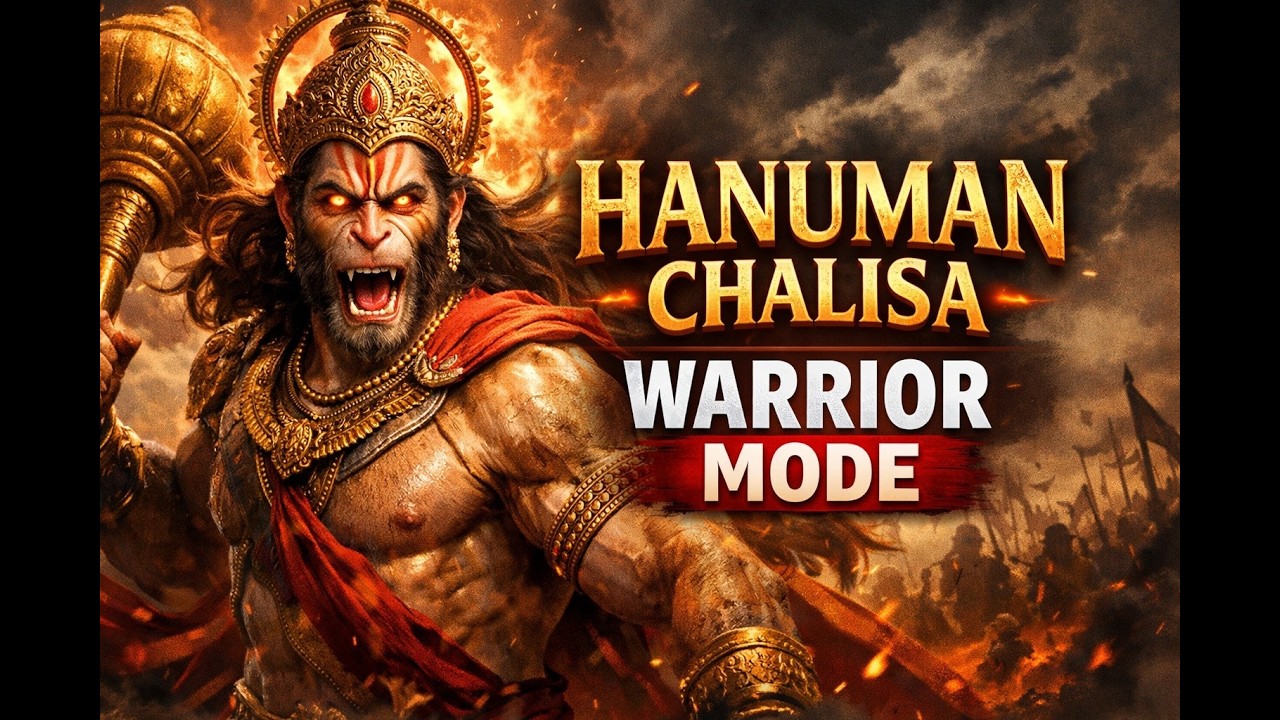 Hanuman Chalisa: WARRIOR MODE ACTIVATED 🔥 | Most Powerful Version Ever