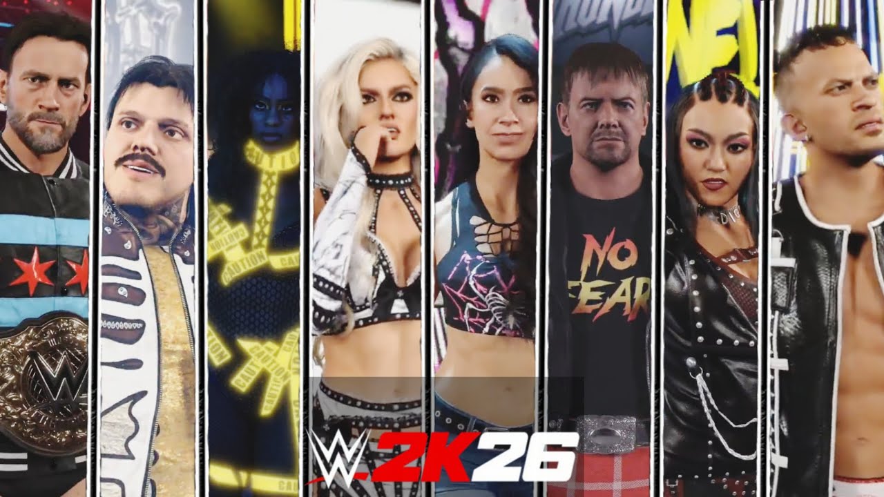 EVERY ENTRANCE REVEALED SO FAR – WWE 2K26 ! 🔥