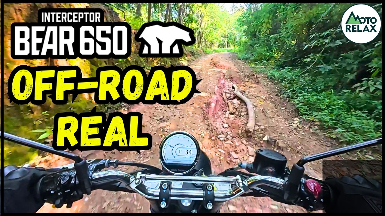 Royal Enfield Bear 650 no OFF-ROAD?! Testei na terra e me surpreendi…