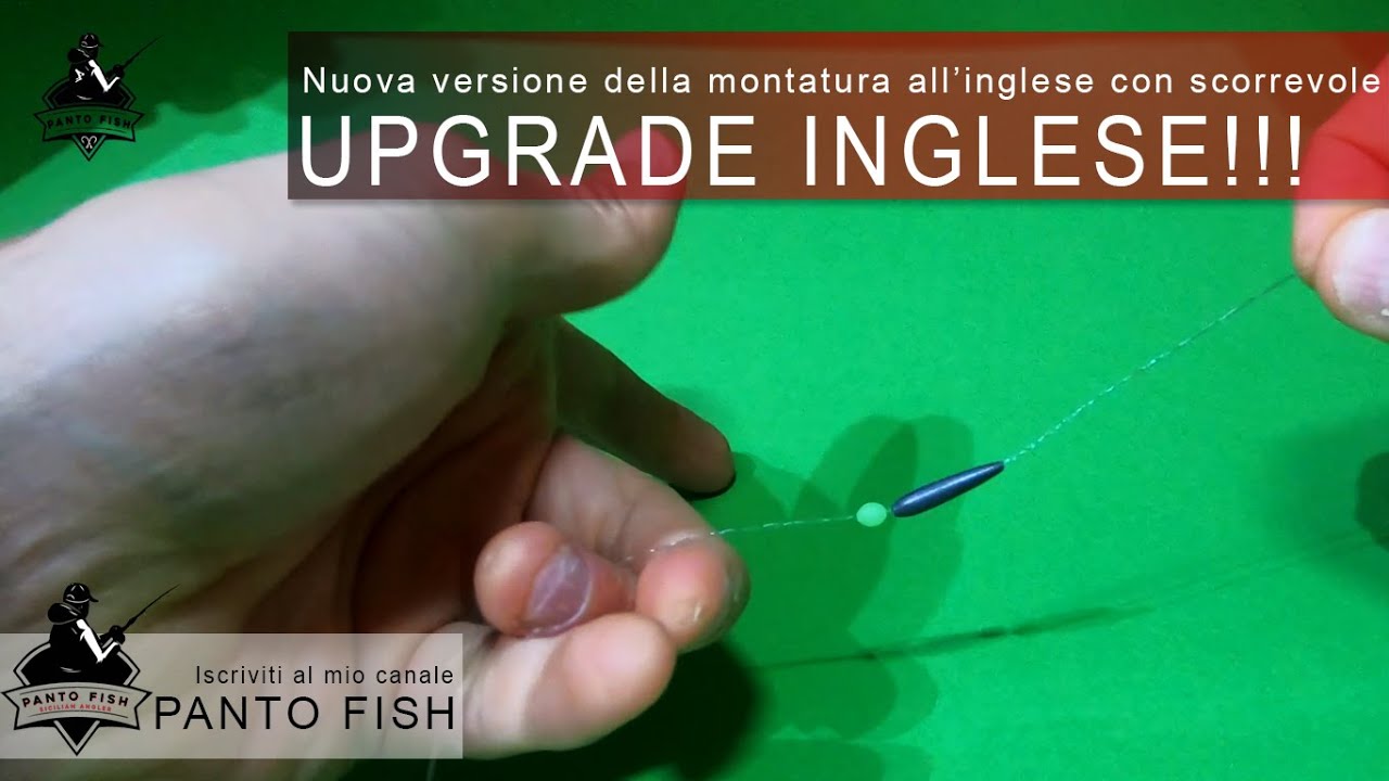 Montatura all’inglese con scorrevole - NUOVA VERSIONE 2022!!UPGRADE!