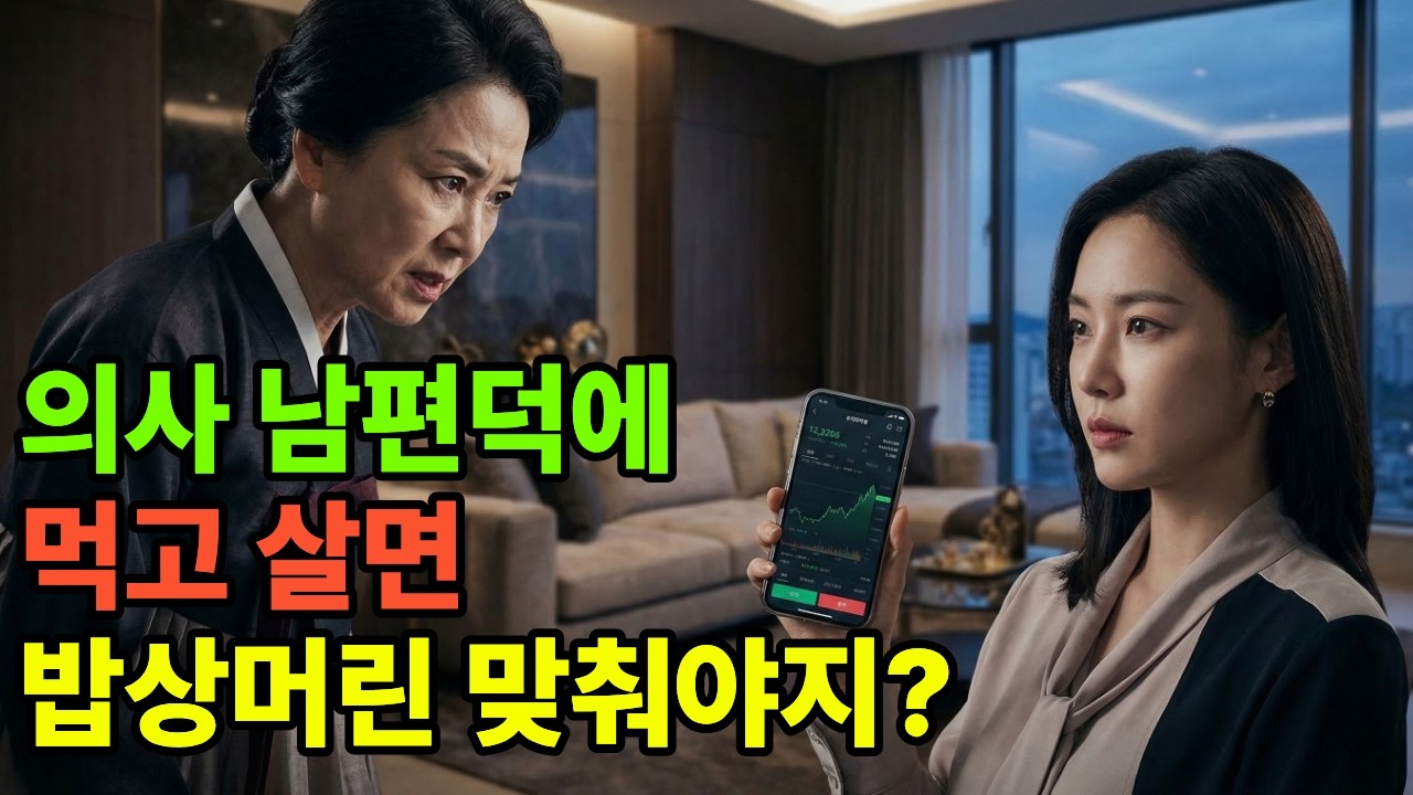 아들이 의사라고 저를 하녀처럼 부리던 시어머니, 제 50억 계좌 앞에서 말을 잃었습니다.