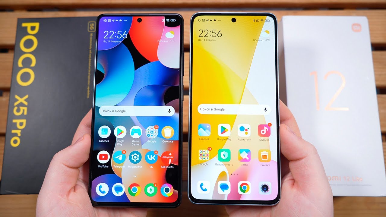 POCO X5 PRO vs XIAOMI 12 LITE – КАКОЙ КУПИТЬ XIAOMI В 2023 ГОДУ? ПОЛНОЕ СРАВНЕНИЕ