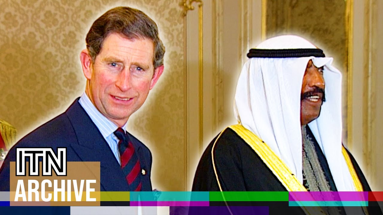 Prince Charles in Kuwait - Raw Footage of Party on Royal Yacht Britannia (1997)