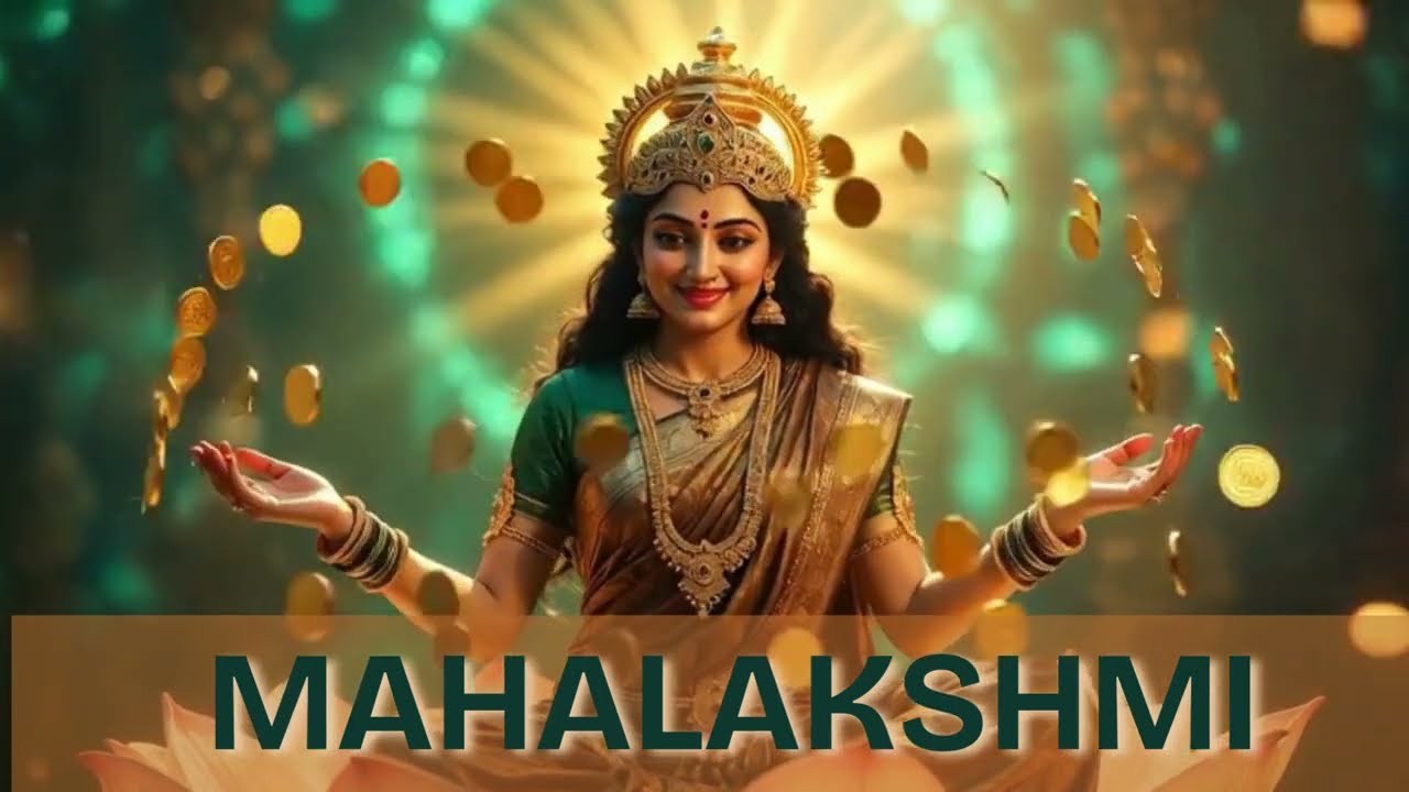 Powerful Mahalakshmi Mantra for Wealth & Abundance | Lakshmi Mantra 108 Times