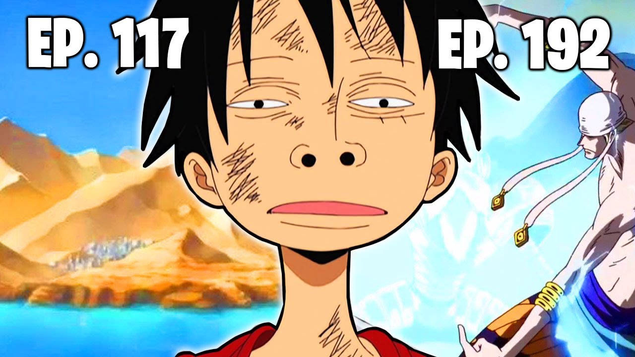 The first 200 episodes of One Piece are... interesting