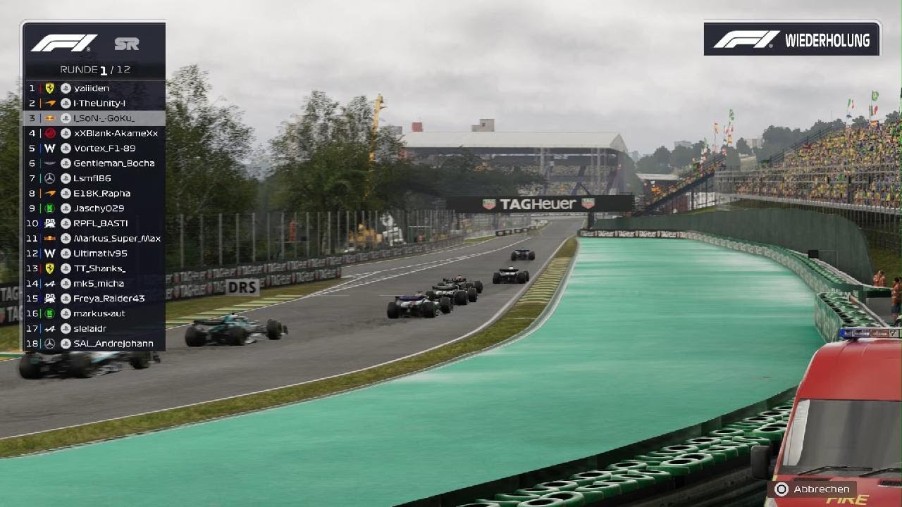 F1 25_ FCL  Ligarennen Live aus Sao Paulo Brasilien Sprint