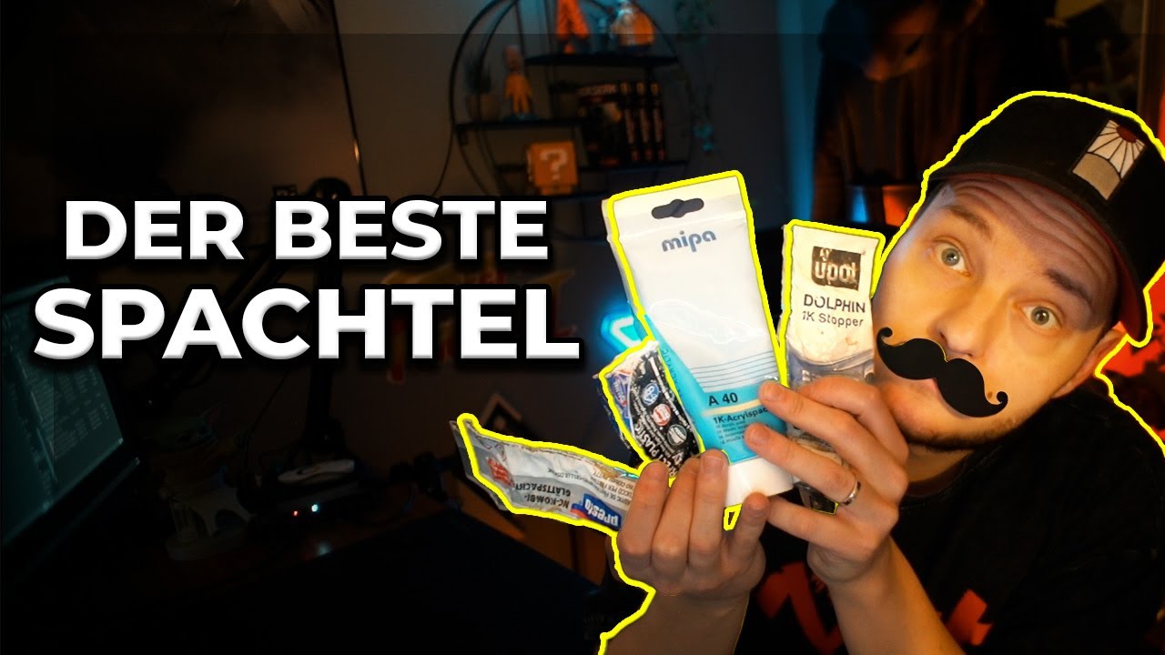 Bester Spachtel für 3D Druck & Cosplay!
