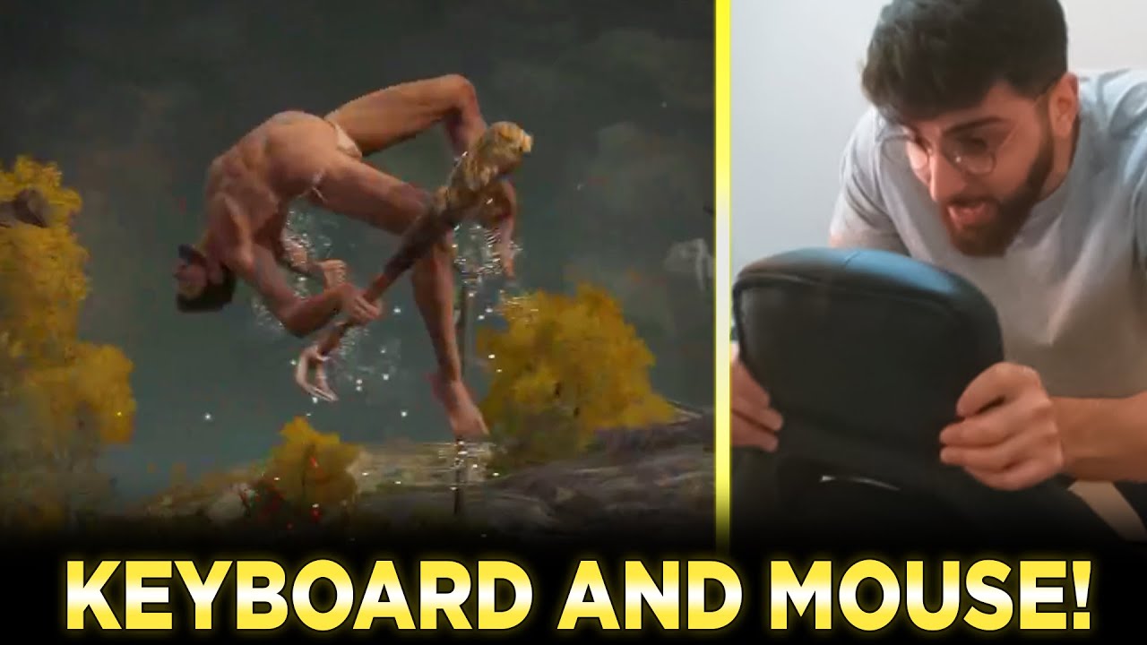 Clueless Guy First Times Elden Ring With Keyboard And Mouse... | Spear Shot