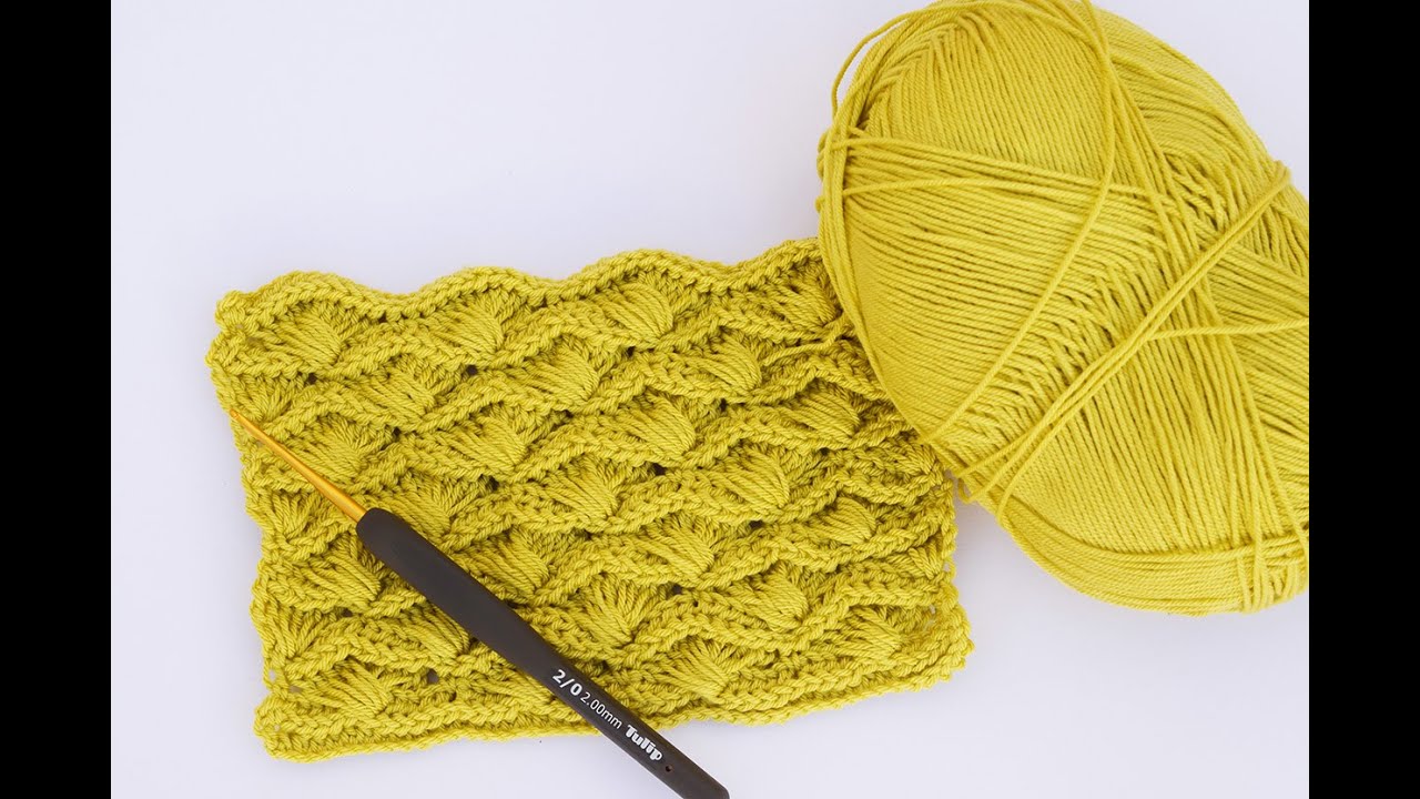 AMAZING! CROCHET STITCH FOR BABY BLANKETS, BLOUSES AND SWEATERS