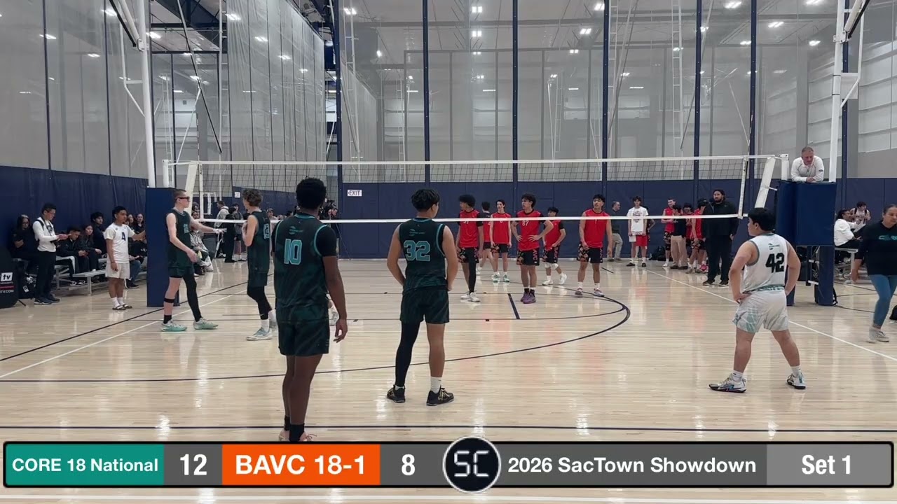 Core 18 National v BAVC 18-1 - 2026 SacTown Showdown, 1/12/2026