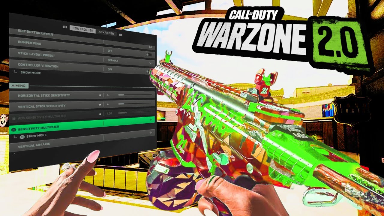 #1 Warzone 2 CONTROLLER SETTINGS For MOVEMENT (61 KILLS)