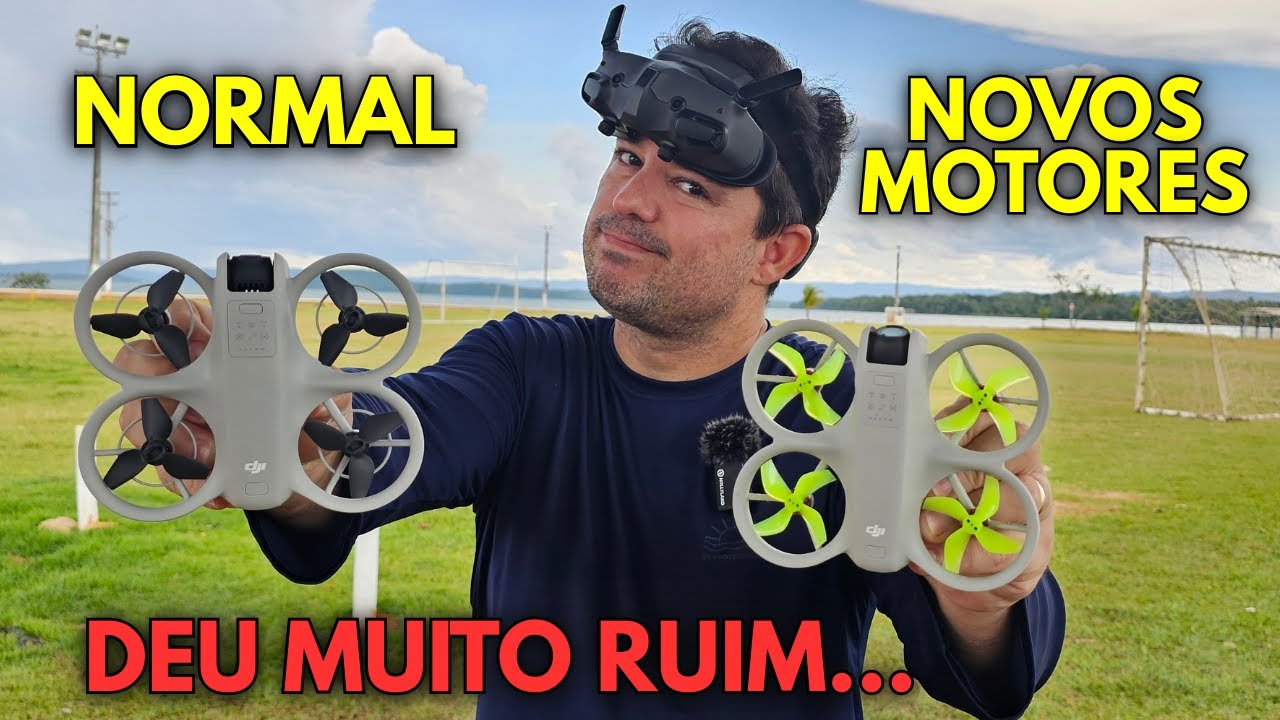 𝗗𝗝𝗜 𝗡𝗘𝗢 vs DJI NEO 𝗖𝗼𝗺 𝗨𝗣𝗚𝗥𝗔𝗗𝗘  Comparativo
