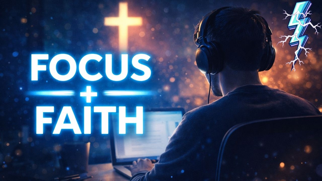 Deep House Worship for Focus & Productivity | 1 Hour Christian Study & Work Flow