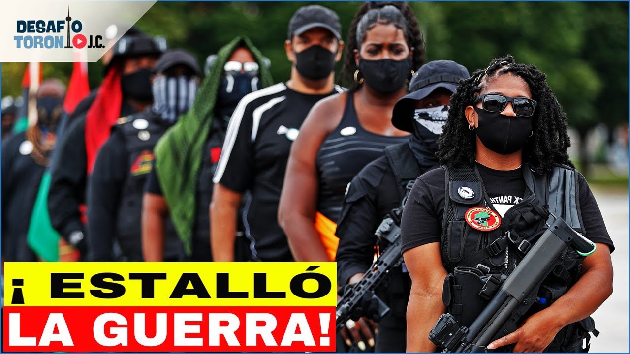 ¡TRAICIÓN MILITAR! Black Panthers  y Guardia Nacional SE UNEN Contra ICE ¡AHORA! | DesafioTorontoJc