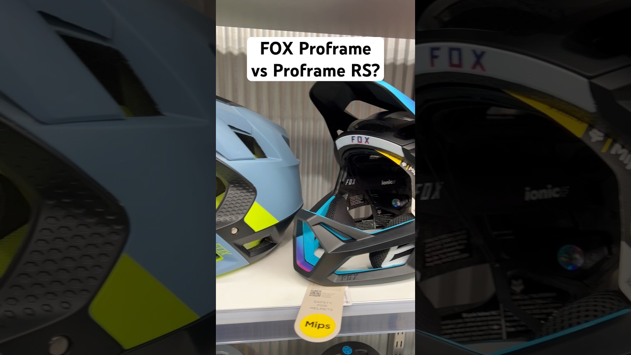 Fox Proframe vs RS? 🤔#mtb #fullface