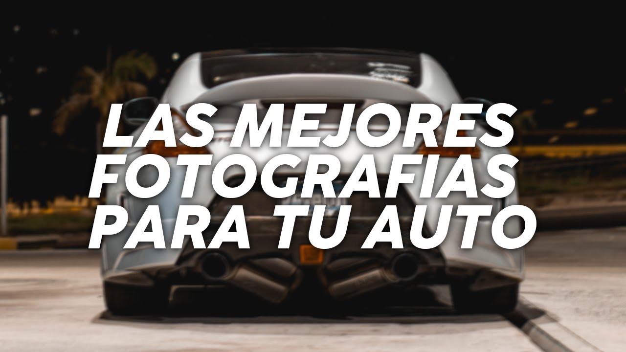 LOS MEJORES ANGULOS PARA TOMAR FOTOS DE AUTOS PROFESIONALES