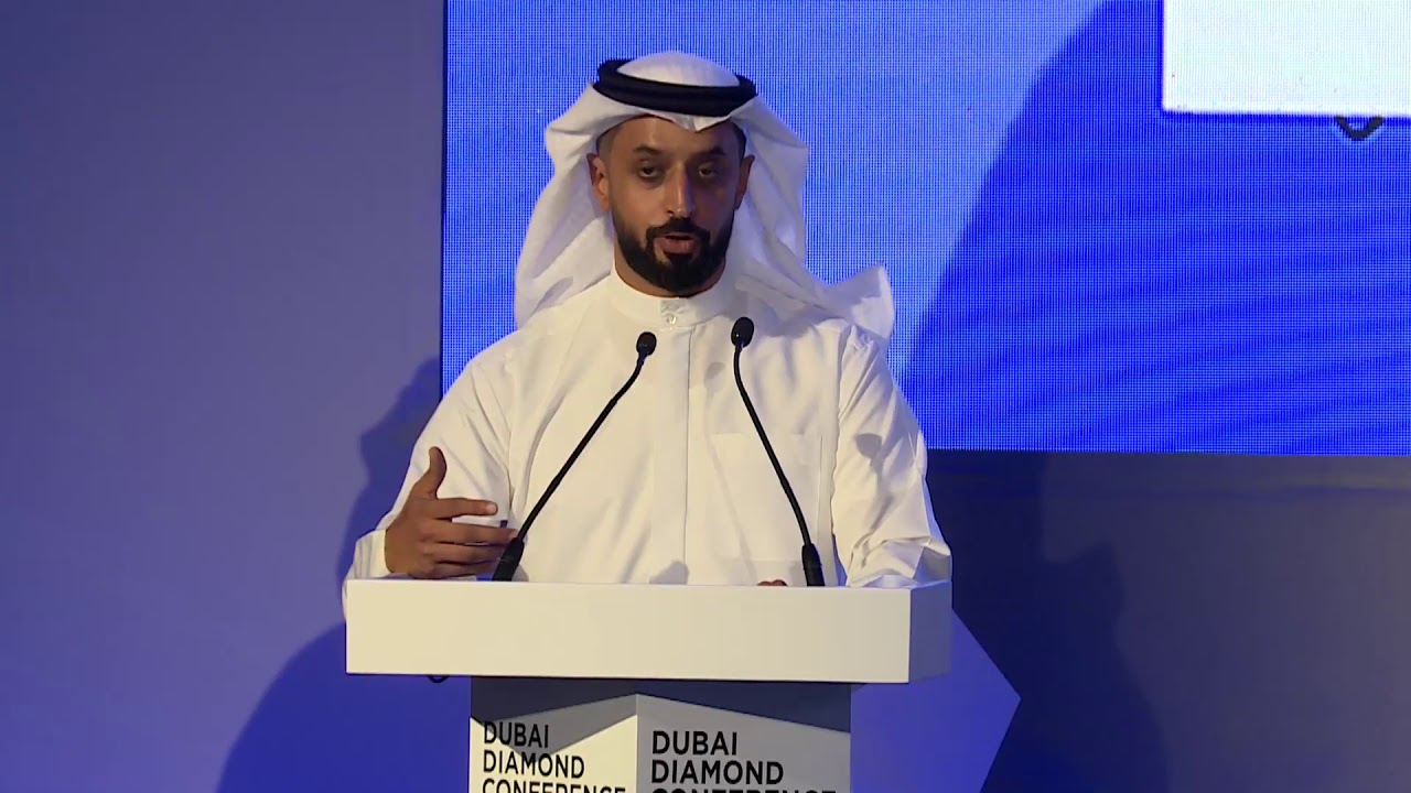 DMCC Executive Chairman Ahmed Bin Sulayem at the Dubai Diamond Conference 2017