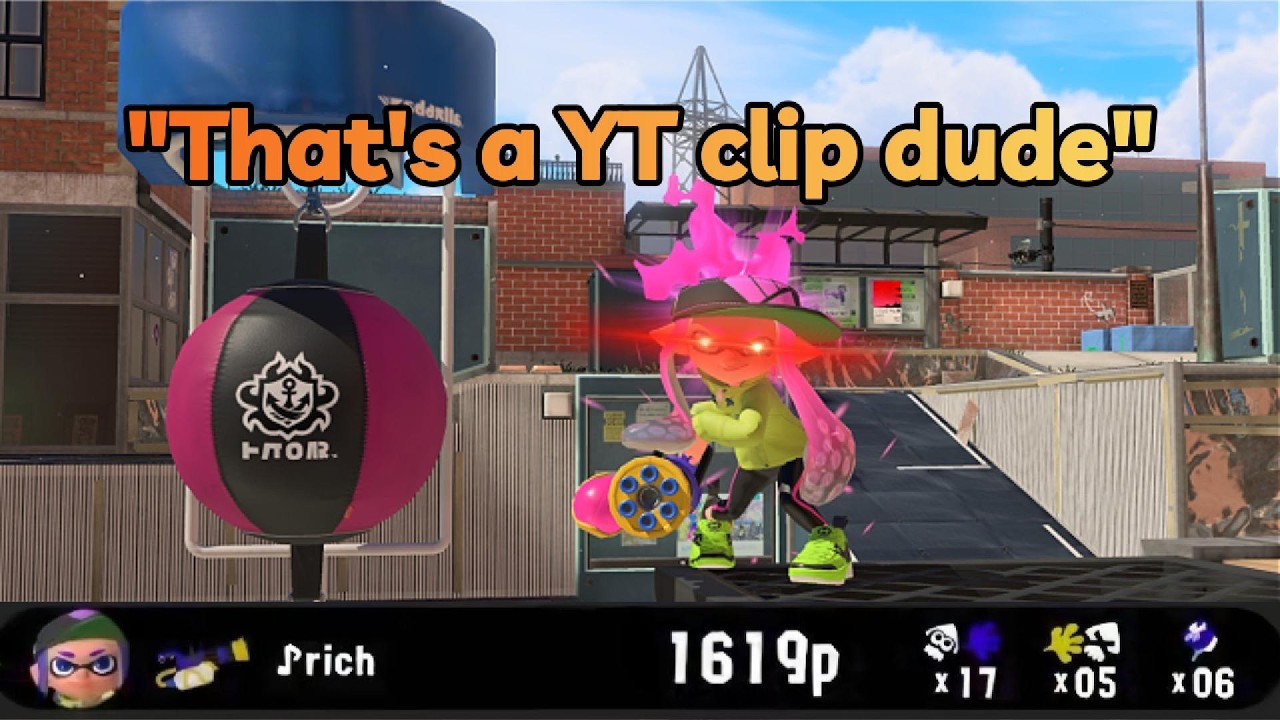 my best v-mini game(in a scrim) | Splatoon 3