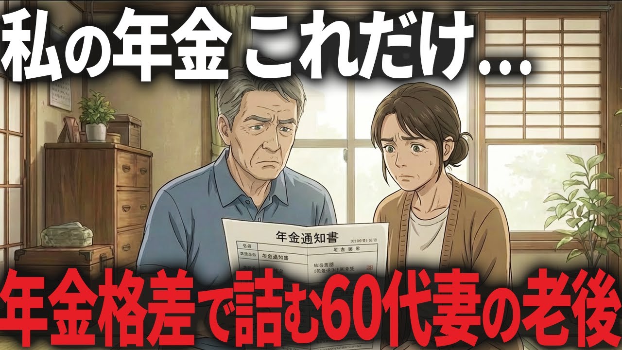 【年金格差の闇】夫18万、妻6万…専業主婦が知らなかった老後年金の残酷な現実とは!?