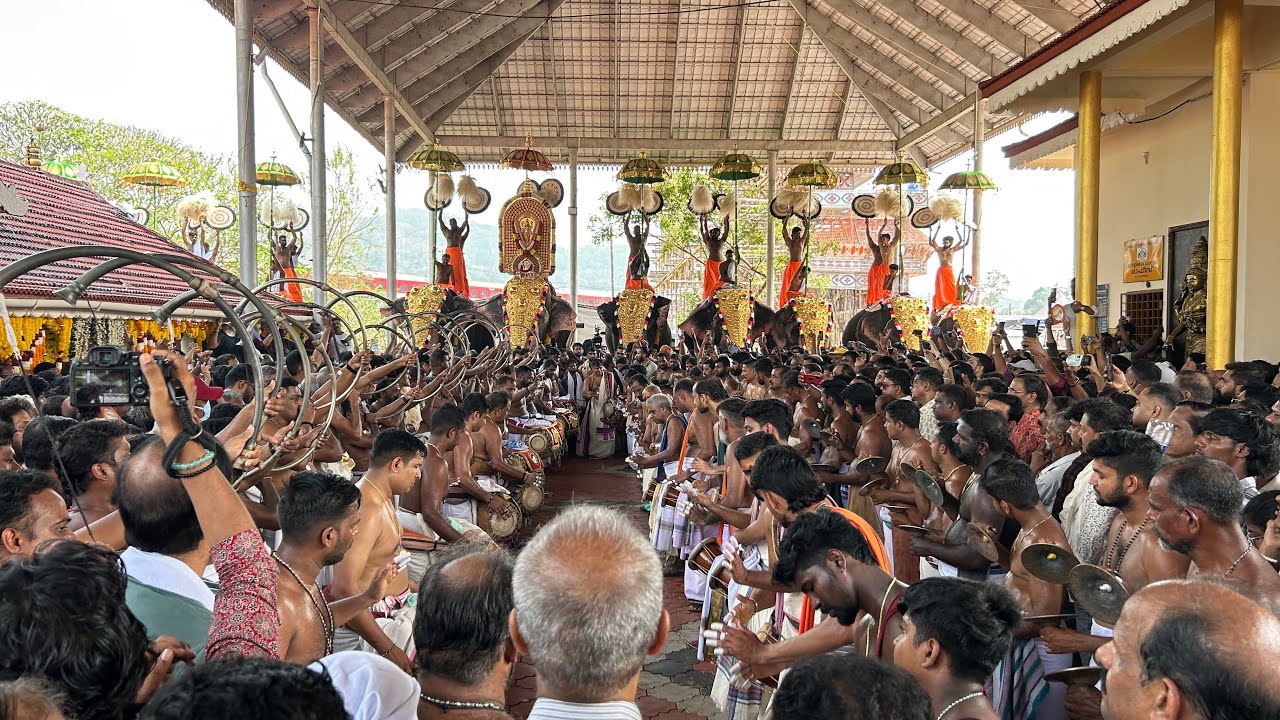 ഉത്രാളിക്കാവ് പൂരം 2026 - കുമരനെല്ലൂർ പഞ്ചവാദ്യം - തിമില താളവട്ടം - ചോറ്റാനിക്കര നന്ദപ്പൻമാരാർ & ടീം
