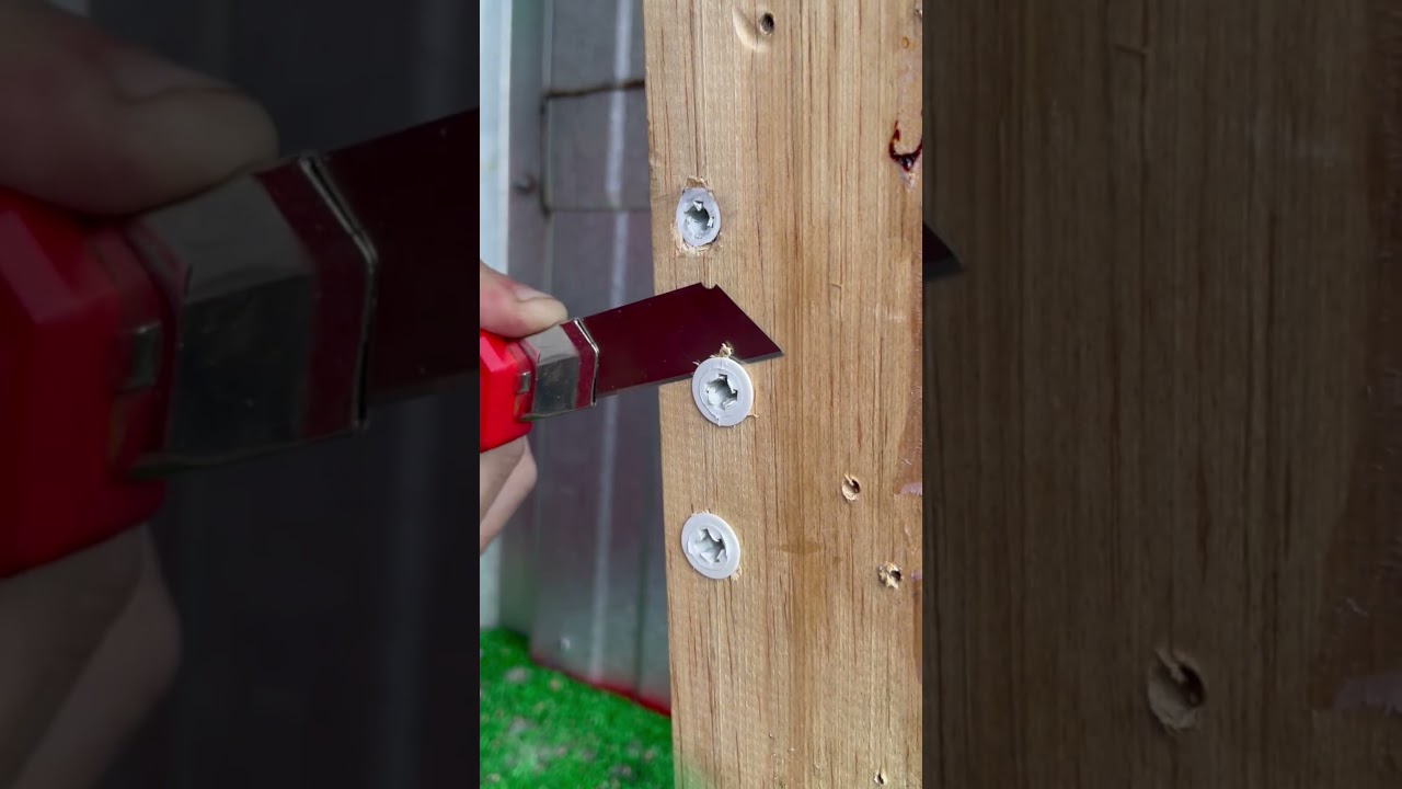 Идеальный способ починить поврежденный винт без использования инструментов из гаража. #ГаражнаяЖи...