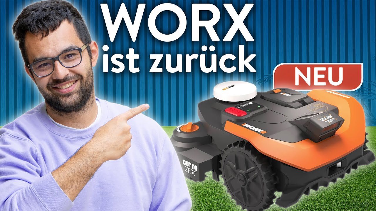 Was kann der NEUE WORX M&auml;hroboter?! | Worx Landroid Vision Cloud
