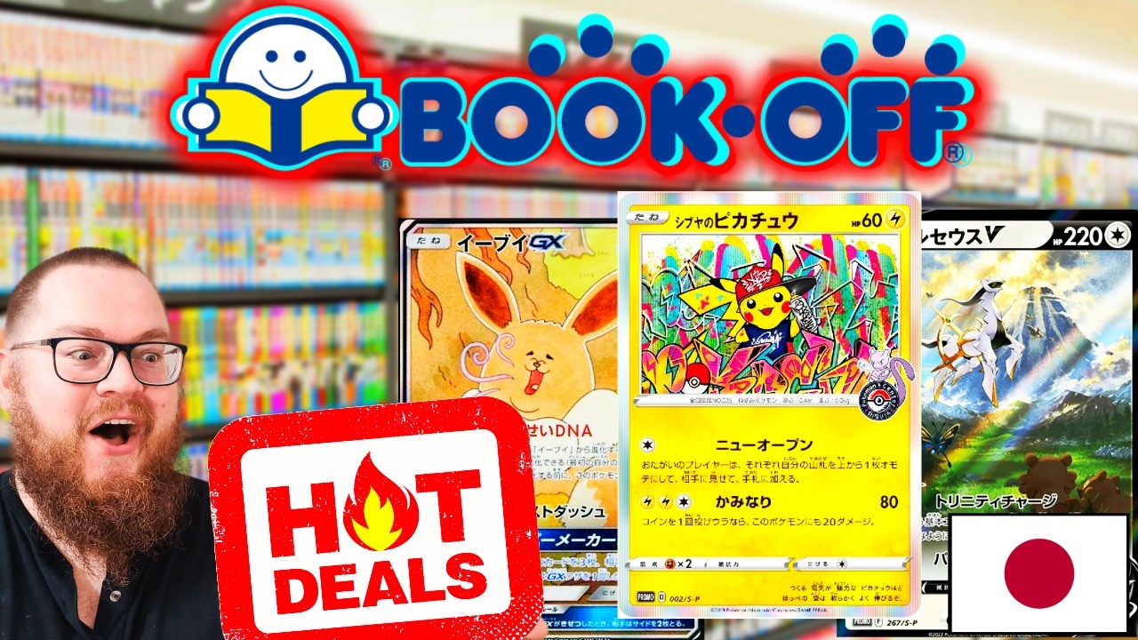 Cheap Pokemon Cards from Japanese Second Hand Shops - Book Off
