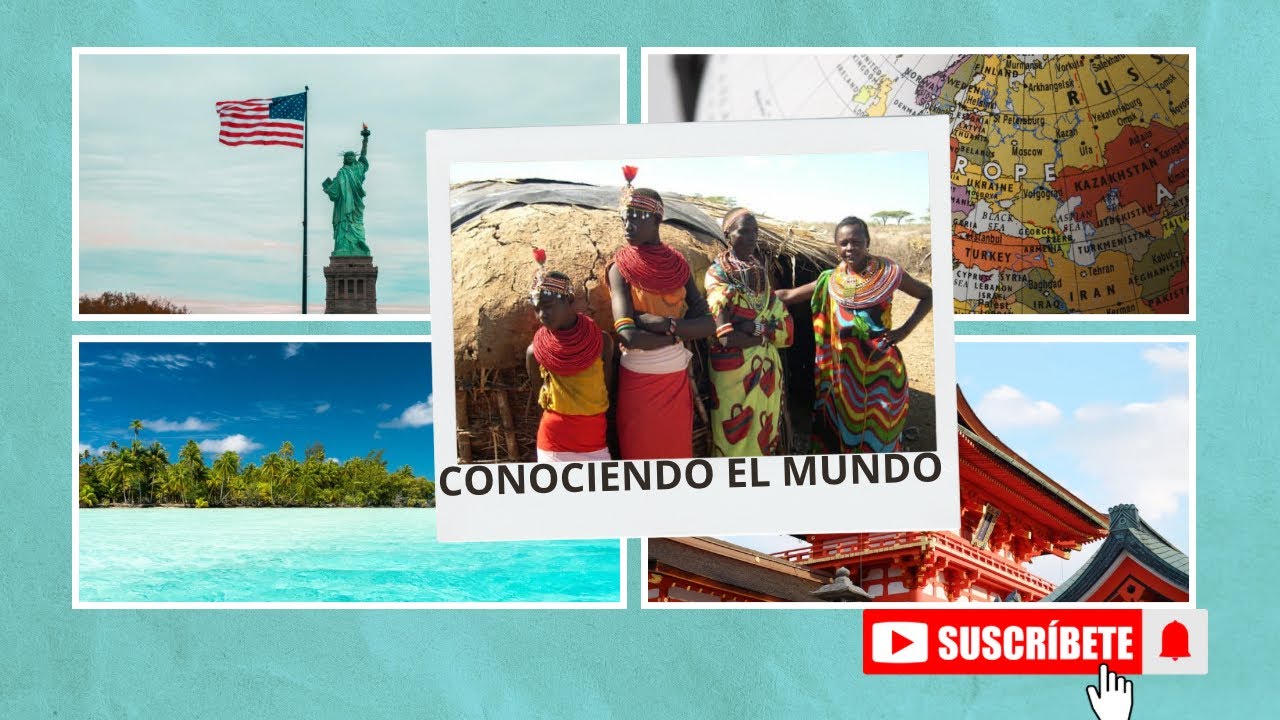 LOS  5 CONTINENTES DEL MUNDO: iCONOCE CADA UNO! ( ASIA, AMERICA  , AFRICA , EUROPA , AUSTRALIA.