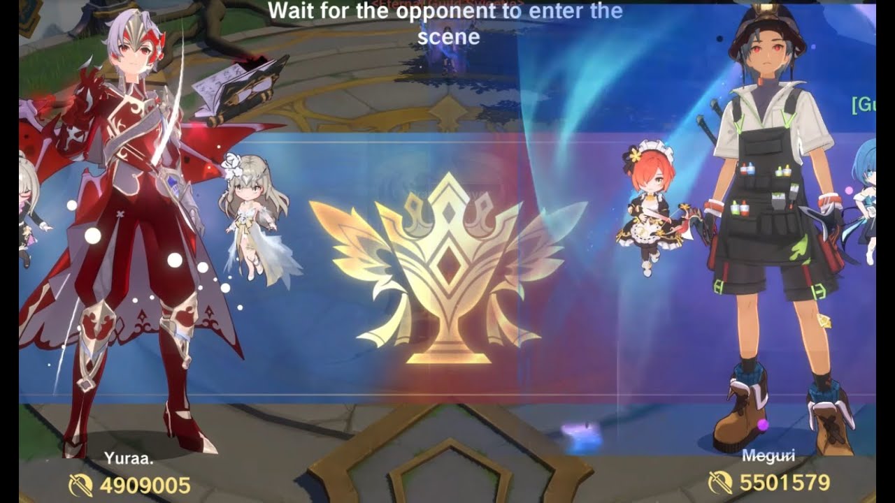 [N599] Yuraa. (4,8m) vs Meguri (5,5m) Burning Soul Battle 600K CP DIFF!! | The Legend of Neverland