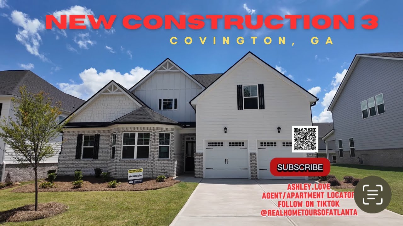 New Homes in Atlanta | Covington, Ga $425,280-Price 4Bedroom, 3.5 Bathroom 2,917 sq