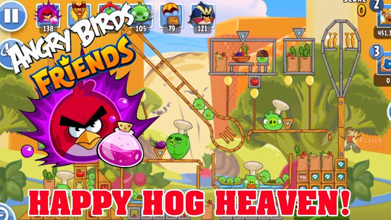 Angry Birds Friends 2019 New Updated - Happy Hog Heaven Tournament Gameplay