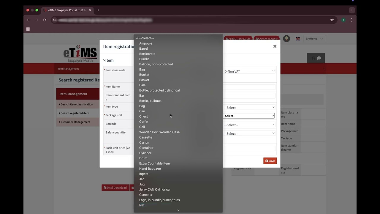 Веб-решение eTims: как создать счет-фактуру, управлять клиентами и получать квитанции.