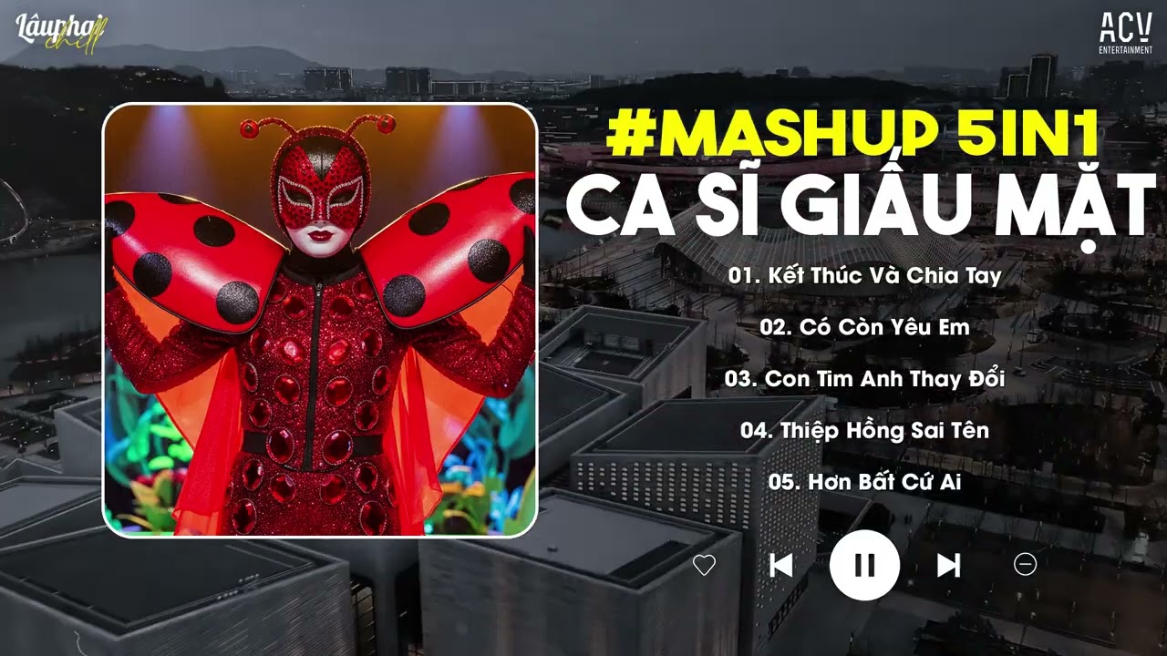 Mashup 5in1 - Ca Sĩ Giấu Mặt Cover ♫ Playlist Nhạc Cover Ca Sĩ Giấu Mặt Đang 🎵
