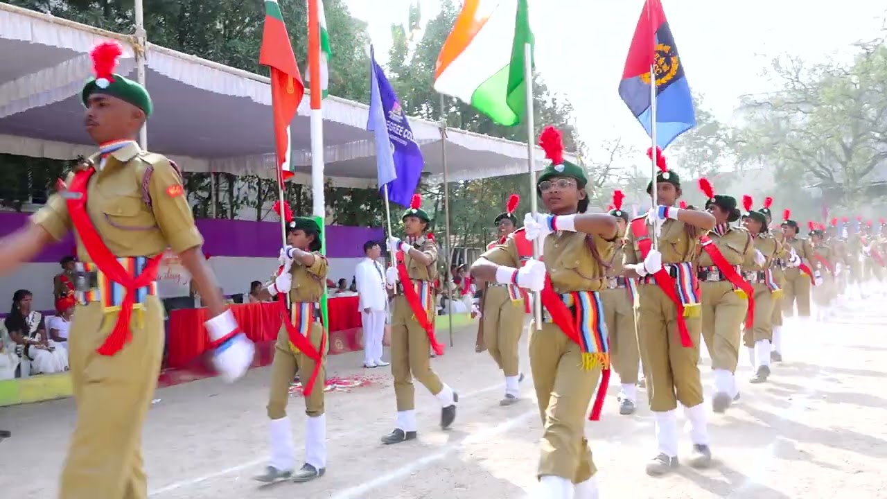 77th Republic Day Celebrations-3 @ Siva Sivani Degree College (Autonomous)